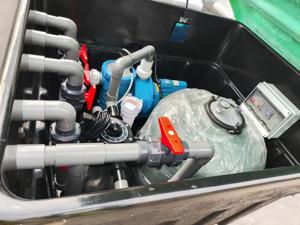 Système de filtration enterré compact pour piscine Filtre pour piscine avec système de chloration facile à utiliser - Product Image 2