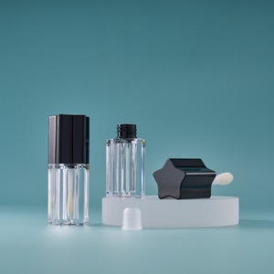 Tube vide pour gloss à lèvres en forme d'étoile à cinq branches, avec tête de brosse en <span class=keywords><strong>mousse</strong></span> épaisse de 5 ml, pour gloss à lèvres, eye-liner, mascara - Product Image 6