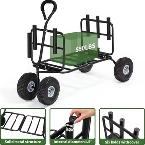 Dayanıklı Katlanır El Arabası Çok Satan Alışveriş ve Balıkçılık İçin Katlanabilir Araba - Product Image 3