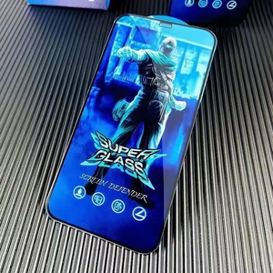 Vente en gros de film de protection d'écran en verre trempé transparent pour téléphone portable <span class=keywords><strong>Superman</strong></span> Hd Full Glue - Product Image 3