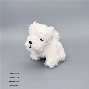 Mini Cute Cartoon Furry Eco-friendly Plush Keychain Pendant Bag <b>Ornament</b> - Product Image 5