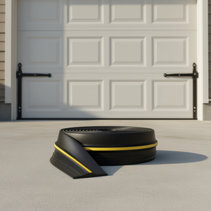 Bande d'étanchéité de seuil de porte de garage en PVC, 20 pieds, imperméable, universelle pour tous les garages - Product Image 2