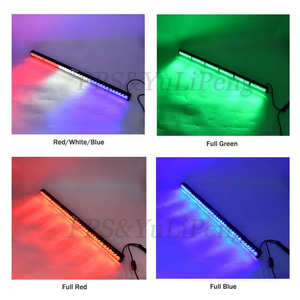 Meilleur prix d'usine haute puissance rouge bleu ambre blanc vert led <span class=keywords><strong>Ambulance</strong></span> barre lumineuse clignotante pour <span class=keywords><strong>ambulance</strong></span> de pompiers ou camion de remorquage - Product Image 5