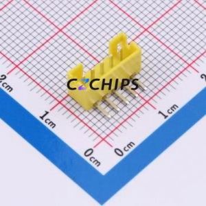 WAFER-PH2.0-5PWZ-H62 Wire-to-Board Pin Header Bent Lead Through Hole,P=2mm Connector 1x5P 2mm Right Angle Insert PH - Product Image 1