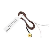 Sensor Criogénico Di07-PC1 de Cobre Libre de Oxígeno, Chapado en Oro, con Cable Multitipo para Monitoreo de Temperatura Ultrabaja en Nitrógeno Líquido