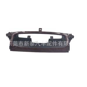 Dash <b>Frame</b> For Toyota Land Cruiser LC120 2003-2009 Wood Grain Black <b>Plastic</b> Bezel Panel - Product Image 1