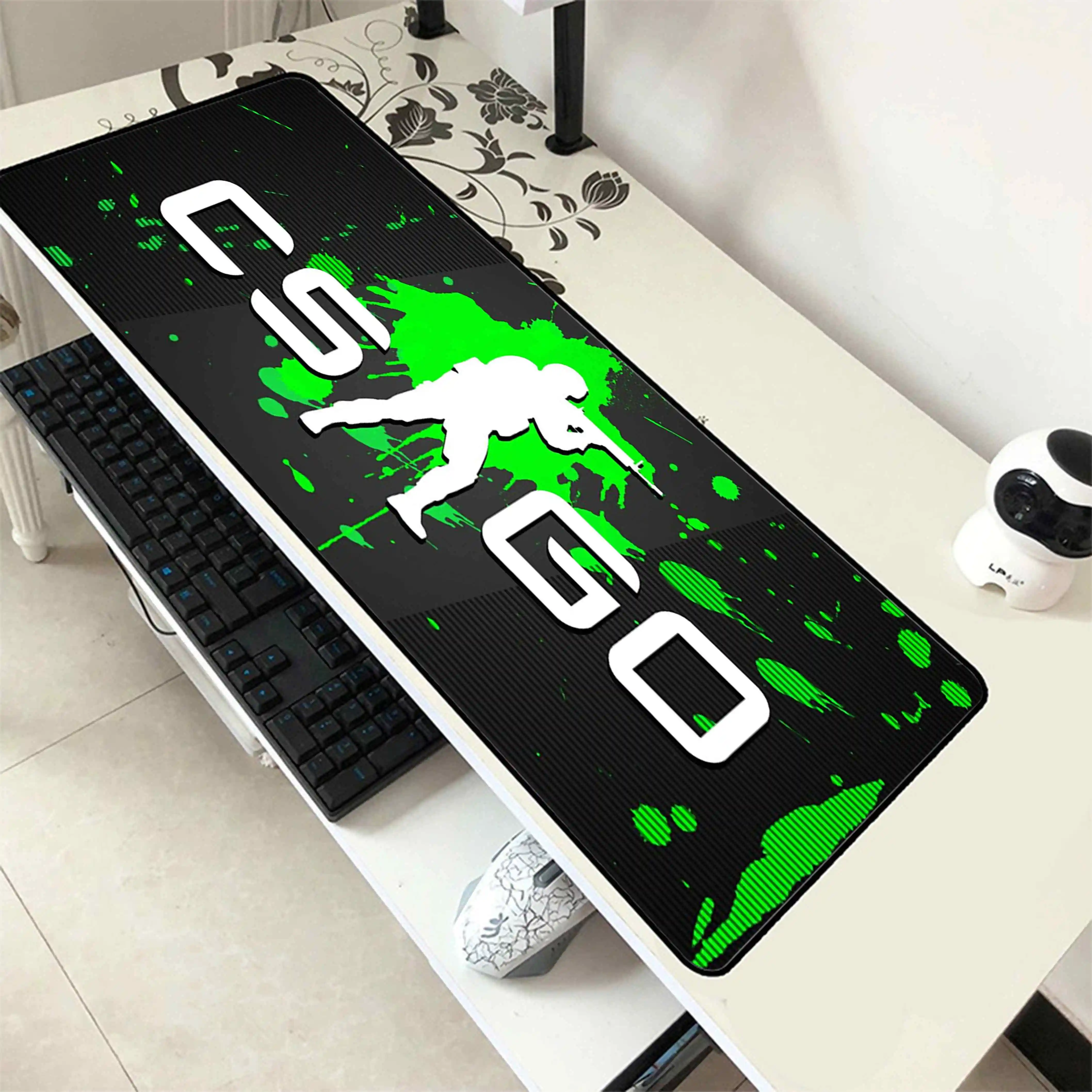 Chuột Chơi Game Pad CS Đi Chuột Lớn Mat Trò Chơi Máy Nghe Nhạc Máy Tính Lớn Mousepad XXL Chuột Pad Bàn Phím Bàn Pad