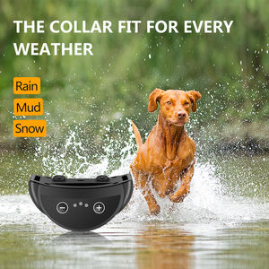 por mayor remoto eléctrico antiladridos impermeable choque sonido mascota perro equipo de entrenamiento <span class=keywords><strong>collar</strong></span> recargable - Product Image 4