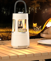 Lampe de camping bleue avec batterie et microphone intégré, éclairage LED monochrome, télécommande, fabriquée en Chine