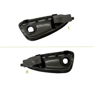 1 manija de puerta <span class=keywords><strong>interior</strong></span> delantera izquierda y derecha cromada plateada para 2008 2009 <span class=keywords><strong>2010</strong></span> 2011 -- 2017 <span class=keywords><strong>Seat</strong></span> <span class=keywords><strong>Ibiza</strong></span> OE No. 6J0837113K 6J0837114K - Product Image 2