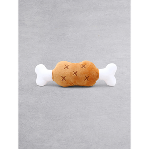 Peluche per cani a forma di carne per animali domestici - Product Image 1