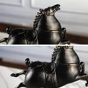 Wholesale home decor antique bronze running horse metal sculpture home decoration horse <span class=keywords><strong>statue</strong></span> - Product Image 4
