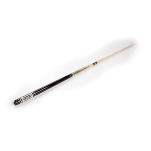Bâton de queue de table en bois d'érable noir, 1/2 j, Joint rapide en acier inoxydable, 12MM - Product Image 2