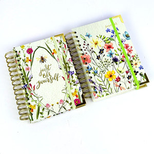 Spiral ciltleme ile toptan A5 dergiler 100 levha baskılı iplik perakendeciler için kağıt kapak toplu Fiber hazırlık notları - Product Image 3