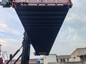 ตู้คอนเทนเนอร์คุณภาพสูง 40'GPBED 40'HC แบบสองประตูพร้อมบาร์ด้านข้าง ตู้คอนเทนเนอร์บรรทุกสินค้าแห้ง ขนาด 40 ฟุต แบบ High Cubic สำหรับใช้ทางทะเล ตู้คอนเทนเนอร์ใหม่ - Product Image 3
