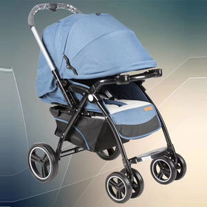 Andador de viaje Cochecito de bebé versátil con mango reversible, bandeja desmontable y diseño espacioso - Product Image 6