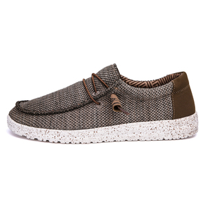 À la mode hommes femmes toile baskets léger Sport décontracté plat conduite mocassins facile à porter chaussures habillées en gros Style classique - Product Image 4