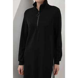 Vestido con cremallera Loreen Black Tick-Tack para mujer, diseño elegante, ajuste cómodo, estilo versátil, modelo 20600ELB - Product Image 2