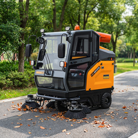 MN-E850FB Nouvelle balayeuse routière électrique autopropulsée 48V haute puissance avec brosse latérale, nettoyage multifonctionnel haute efficacité