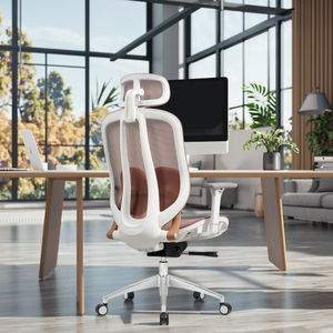 Silla de Oficina Ejecutiva Moderna de Alta Calidad con Respaldo Alto Ajustable, Giratoria, con Soporte de Memoria para Viajes, Base Cromada - Product Image 4