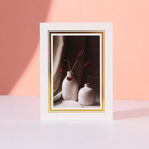 Thick Virgin <strong>Paper</strong> Material OEM Custom Fast Shipping Home Wall Decoration 4x6 <strong>Paper</strong> Photo Frame - Product Image 1