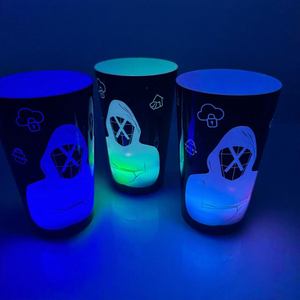 Vaso Mágico LED RICHSHINING, Vaso con Sensor de Agua LED, Vaso Brillante para Café, Whisky y Bebidas, para Niños, Bodas y Fiestas - Product Image 5