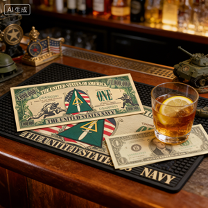 Billete Conmemorativo del 1er Despacho Operativo Delta de la Marina de los Estados Unidos, Coleccionable para Veteranos y Aficionados Patrióticos - Product Image 3