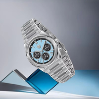 Montre-bracelet à quartz pour homme Rossitimi 2025, nouveau modèle RT-7934, élégante et luxueuse, avec aiguilles lumineuses et design étanche