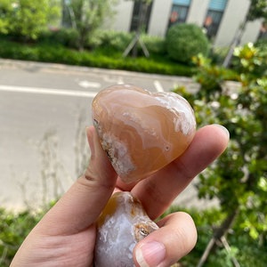 Venta al por Mayor <span class=keywords><strong>de</strong></span> <span class=keywords><strong>Corazones</strong></span> <span class=keywords><strong>de</strong></span> Cristal <span class=keywords><strong>Naturales</strong></span>, <span class=keywords><strong>Corazones</strong></span> <span class=keywords><strong>de</strong></span> Ágata con Forma <span class=keywords><strong>de</strong></span> Flor <span class=keywords><strong>de</strong></span> Cerezo para Decoración - Product Image 6