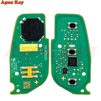 Llave de control remoto para coche con PCB original 4A NCF29A 433MHz para MG MG6 MG5 MG4 MG ZS EV HS EHS ZX GT Roewe RX3 RX8 ERX5 RX5 I6 I5