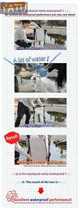 Tas Ransel Tahan Air Kapasitas Besar 60L 500D PVC Logo Kustom untuk Memancing dan Berkemah di Luar Ruangan Kapasitas Besar Baru Kustom - Product Image 1