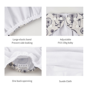 <span class=keywords><strong>Happy</strong></span> Flute – couches lavables et réutilisables pour bébé, à Double gousset, personnalisées, tout en un, avec insertion - Product Image 5