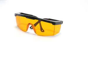 Occhiali Protettivi Dentali con Logo Personalizzato, Lenti <span class=keywords><strong>Ambra</strong></span> Arancioni Anti-Luce Blu UV <span class=keywords><strong>per</strong></span> Sbiancamento Denti a LED - Product Image 4