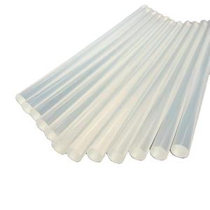 Gran oferta, barras de <span class=keywords><strong>pegamento</strong></span> de fusión en caliente, envío rápido, respetuoso <span class=keywords><strong>con</strong></span> el medio ambiente, arte transparente, uso artesanal, barra de silicona para pistola de <span class=keywords><strong>pegamento</strong></span> - Product Image 1