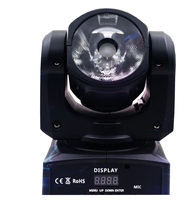 Luz Móvil LED RGBW STSLITE M BEAM 60 con Control DMX512/Activación por Sonido, Clasificación IP33, para Bodas, Conciertos y Eventos en Vivo