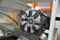 Tour CNC horizontal à lit plat haute précision CK6160V 220V, usage moyen, contrôleur GSK, précision de positionnement de 0,002 mm