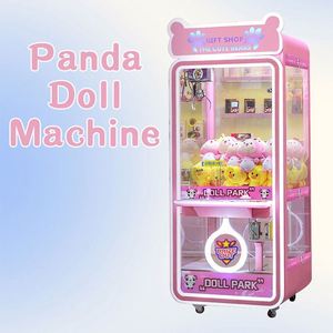 Machine à griffes en métal, à monnayeur, à code QR, très populaire, entièrement transparente, pour poupées, en version anglaise - Product Image 2