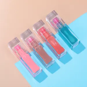 Hot Selling Wholesale Your Logo Shimmer Pink Magic Colour Tint Lip Change Color Changing Non-sticky Moisturizing Lip Oil