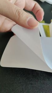 <span class=keywords><strong>Autocollant</strong></span> en vinyle PVC blanc <span class=keywords><strong>réfléchissant</strong></span> ignifuge à finition mate pour une utilisation intérieure et extérieure - Product Image 5