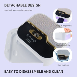 Séchoir à ongles portable sans fil à double source lumineuse haute puissance, à <span class=keywords><strong>LED</strong></span> UV, pour le séchage rapide du gel, alimenté par batterie, vente en gros - Product Image 5