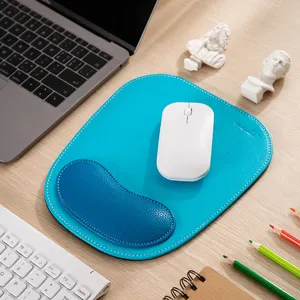 Supplier Made In China Black Ergonomic Design Mouse Pad With Wrist Rest