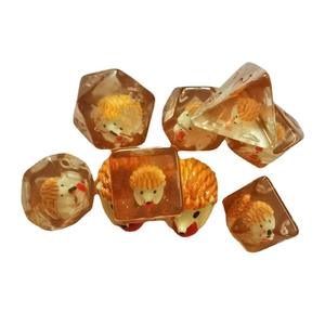 Dés de jeu de table en résine d'animaux de <span class=keywords><strong>dessin</strong></span> <span class=keywords><strong>animé</strong></span> Dungeons and <span class=keywords><strong>Dragons</strong></span> 2025, Cthulhu DND, 7 pièces - Product Image 5