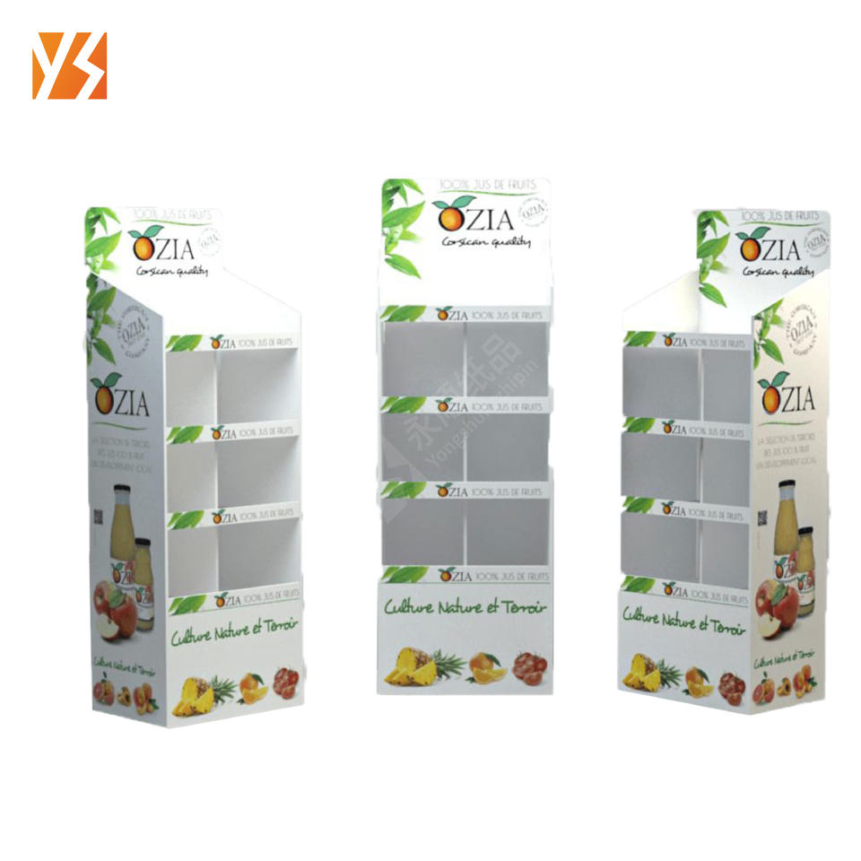 Custom Portable Pop Cardboard Display Racks for Retail