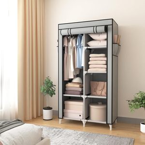 <span class=keywords><strong>Portable</strong></span> Non Tissé Assembler Tissu Chambre Meubles Simple Armoire - Product Image 4