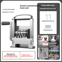 Herramienta Manual de Grado Industrial para Pelar Cables de 1-25 mm, Mini Pelacables Manual, Personalización ODM, Garantía de 6 Meses