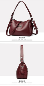 Fashion New Designer Crossbody Bags High Quality PU Leather Shoulder Messenger Bag Casual <b>Totes</b> Luxury Women Handbags and Purses - Product Image 3