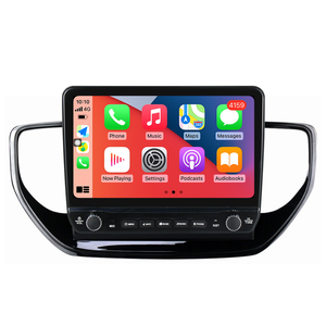 Para Hyundai Solaris 2 2020-2021 Android 12 Monitor de coche de 8 + 256g carplay DSP RDS GPS construido en 2din <span class=keywords><strong>radio</strong></span> reproductor de dvd 5,1 HIFI - Product Image 1