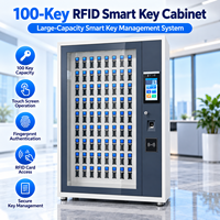 Système de gestion de clés électroniques sécurisé Baiwei pour hôtels et appartements : casier intelligent pour clés, armoire à clés numérique, carte RFID/empreinte digitale