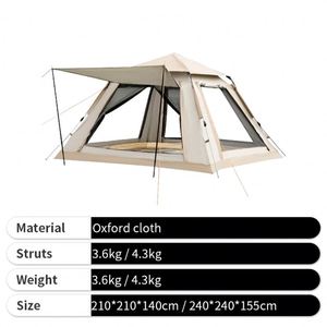 Custom Portable Lightweight Beach Quick-open Sunshade Folding <b>Tent</b> for Summer - Product Image 6