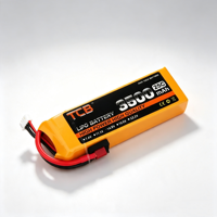 Batterie LiPo TCB 3500mAh 2S 3S 4S 5S 6S 7S 7.4V-25.9V 25C 35C 40C 60C 100C 120C à décharge rapide